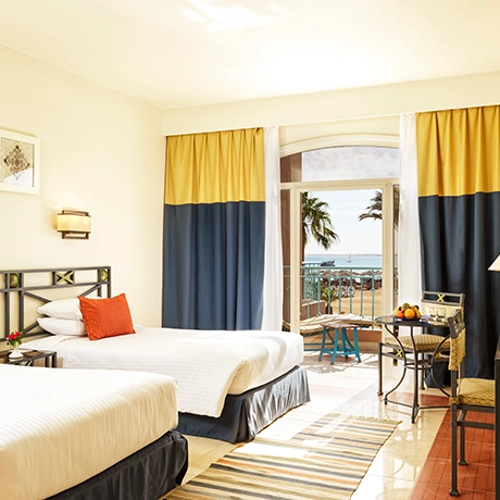 Club Paradisio Hotel twin bed Room