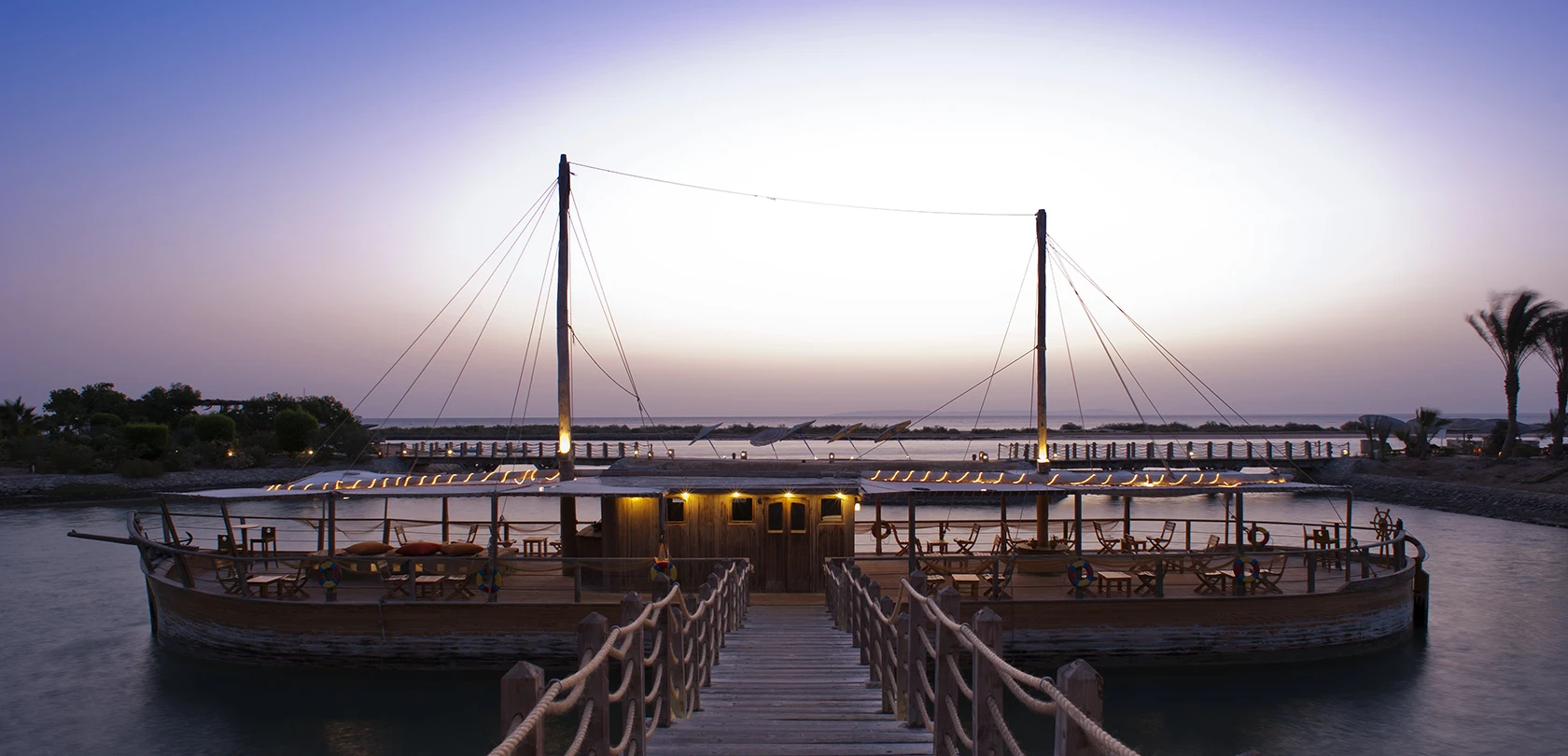 View of Sheraton Boat Bar