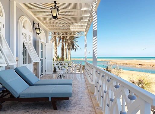 La Maison Bleue Beach Front Suite Terrace